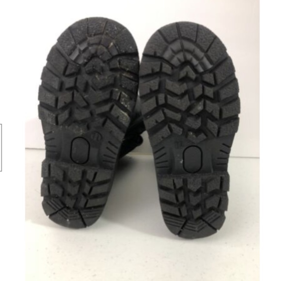 Kids Snow Boots Size 11 Black Blue Boys Waterproof Thinsulate Dream Pairs - Picture 8 of 8